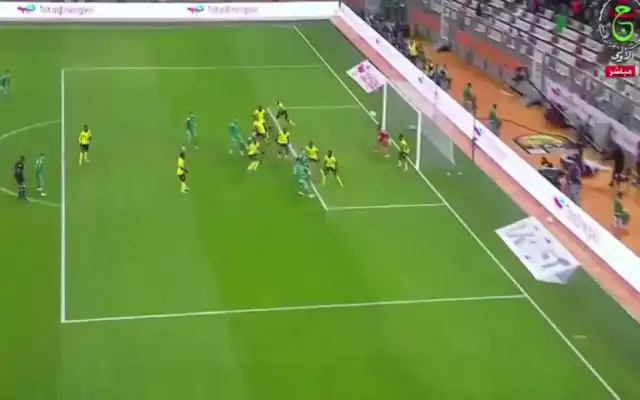 شاهد هدف المنتخب الجزائري اليوم ضد الموزمبيق  تعليق حفيظ دراجي