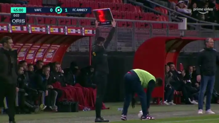شاهد هدف رائع من لاعب المنتخب الوطني الاولمبي ايمن بوتوتاو ضد انيسي بالليغ 2