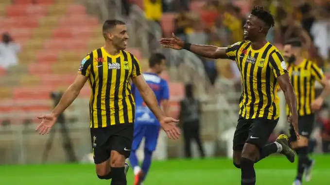 الاتحاد يعتلي صدارة الدوري السعودي بفوزه على ضيفه الفيحاء