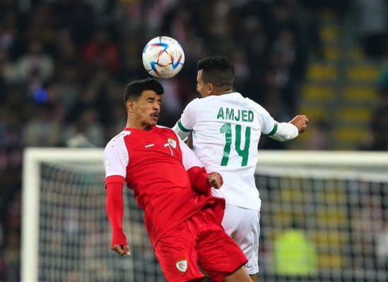المنتخب العراقي يتعادل مع عمان في افتتاح مباريات خليجي 25 1