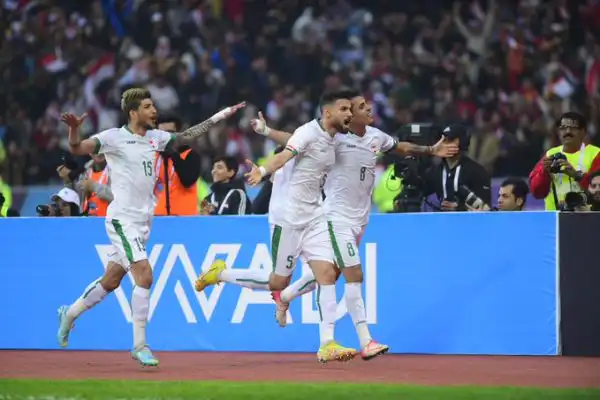 المنتخب العراقي يتجاوز قطر ويتأهل إلى نهائي خليجي 25