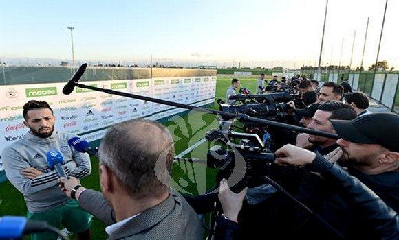 شان الجزائر 2022 : تصريحات لاعبي المنتخب الوطني المحلي قبل اللقاء الودي امام غانا