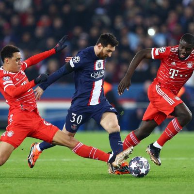 بايرن ميونيخ  يفوز على باريس سان جيرمان في ذهاب ثمن نهائي دوري الأبطال