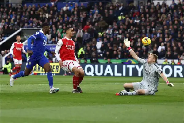 آرسنال يفوز على مضيفه ليستر سيتي بالدوري الإنجليزي