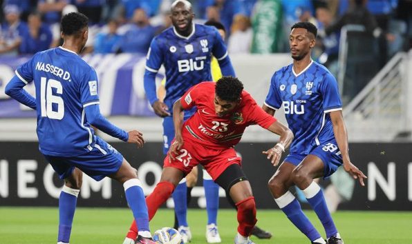 الهلال السعودي يفوز على الأهلي الإماراتي ويتاهل الى ربع نهائي دوري أبطال آسيا 1