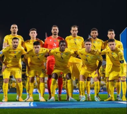 بن العمري أساسي مع نادي الوصل و يفوز امام النصر بثنائية نظيفة بالدوري الإماراتي 9