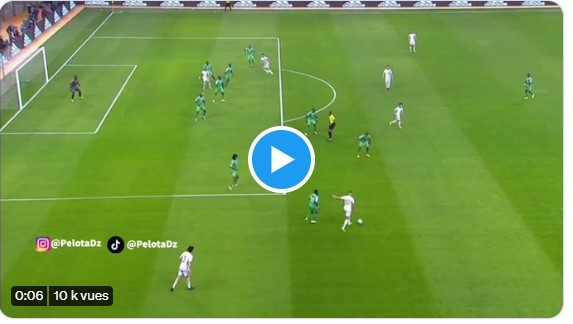 شاهد هدف بغداد بونجاح ضد النيجر - هدف الجزائر الاول 6