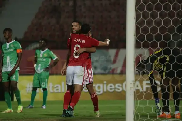 أحمد قندوسي يسجل أول اهدافه مع الاهلي المصري