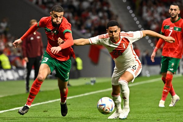 المنتخب المغربي يتعادل أمام منتخب بيرو في مباراة ودية