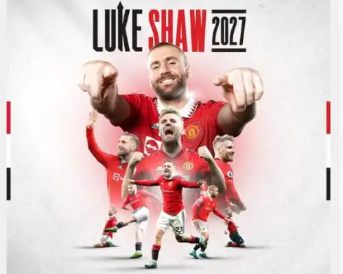 مانشستر يونايتد يمدد عقد لوك شو حتى صيف 2027
