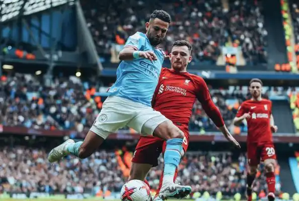 بمشاركة محرز .. مانشستر سيتي يقلب تأخره بهدف ويتغلب على ليفربول