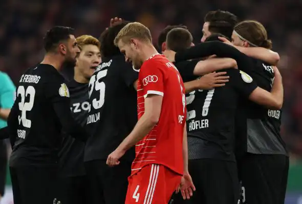 فرايبورغ يحقق المفاجأة ويبلغ نصف نهائي كأس ألمانيا