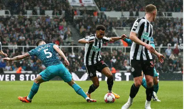 نيو كاسل يونايتد يكتسح ضيفه توتنهام في الدوري الإنكليزي الممتاز