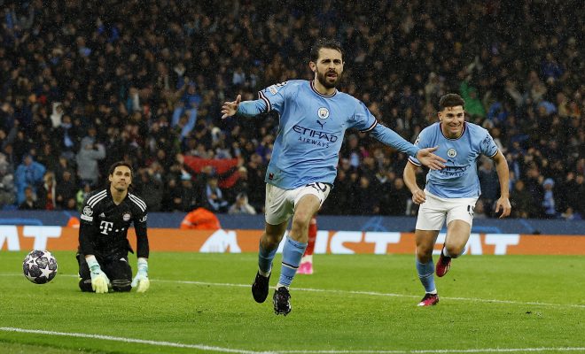 السيتي يفوز على البايرن ويحسم ذهاب ربع نهائي دوري الأبطال