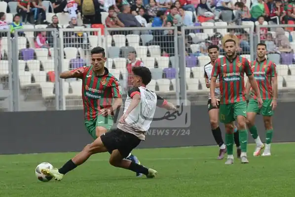 مولودية الجزائر تفوز على منتخب جمهورية الصحراء الغربية وديا