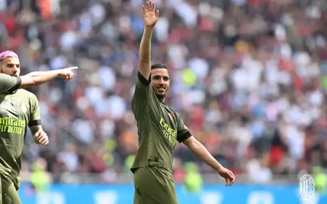 بن ناصر هداف ويقود ميلان للفوز ضد لاتسيو بالدوري الايطالي