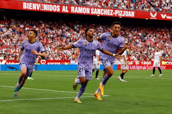 ريال مدريد يفوز أمام إشبيلية ضمن الدوري الإسباني 19