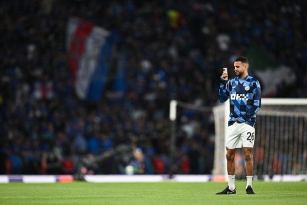 محرز إحتياطي .. تشكيلة مانشستر سيتي وإنتر لنهائي دوري أبطال أوروبا