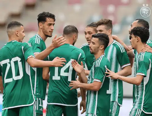 المنتخب الجزائري يعزز مركزه الأول في ترتيب المجموعة السادسة