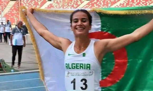 الألعاب الرياضية العربية-2023/ألعاب القوى : الجزائرية عفاف بن حاجة تتوج بذهبية السباعي 9
