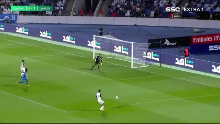 شاهد هدف بغداد بونجاح ضد الهلال السعودي اليوم