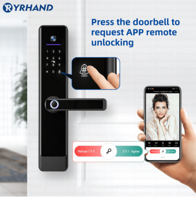 قفل الباب الذكي YRHAND E908: يقود حقبة جديدة من أمان المنزل الذكي 4