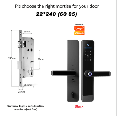 قفل الباب الذكي YRHAND E908: يقود حقبة جديدة من أمان المنزل الذكي 5
