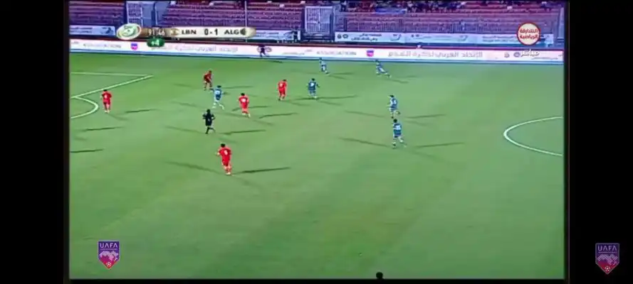 شاهد الهدف الثاني للمنتخب الوطني الجزائري في مرمى لبنان
