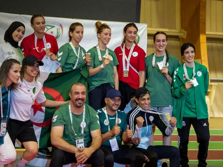 المنتخب الجزائري للملاكمة يتألق الألعاب الرياضية العربية 2023 7