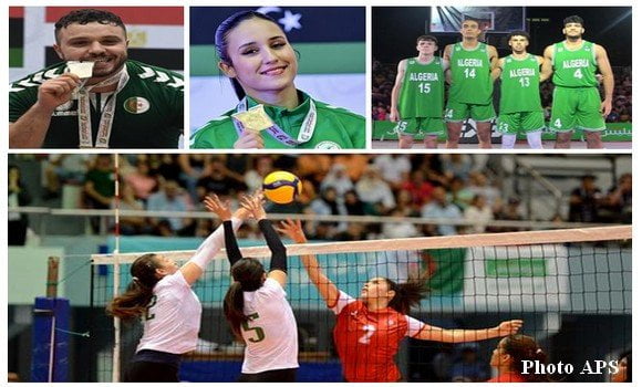 الجزائر تنهي الطبعة 15 للألعاب الرياضية العربية في المرتبة الأولى ب253 ميدالية 4