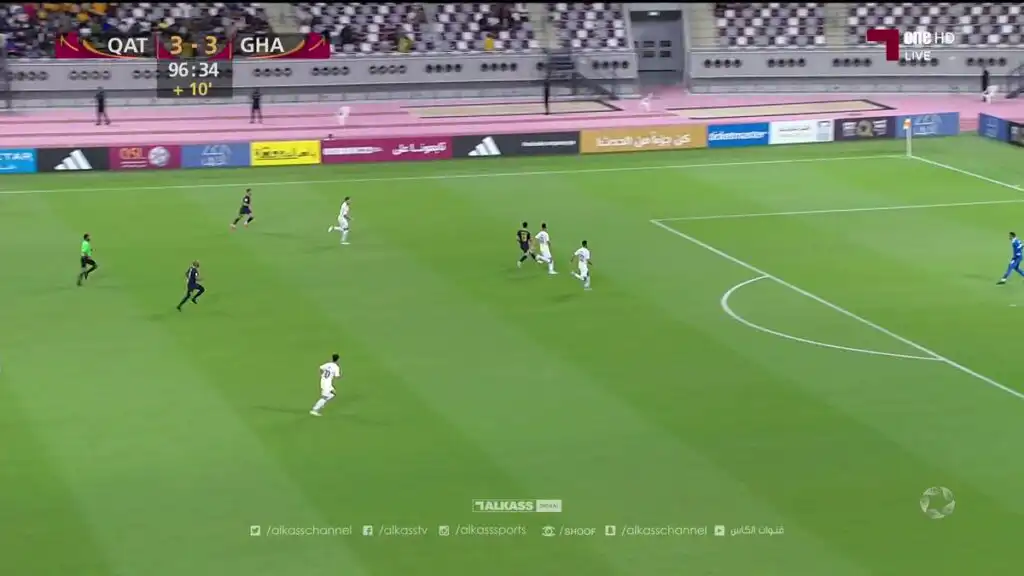 شاهد هدف ياسين براهيمي الرائع اليوم امام نادي قطر