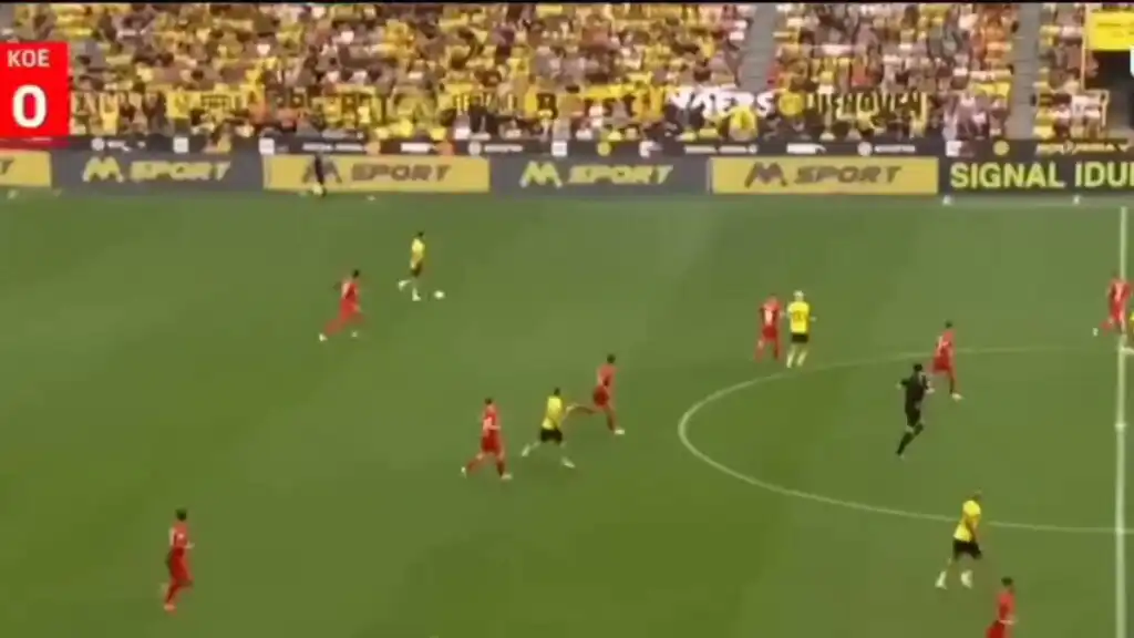 شاهد لمسات رامي بن سبعيني ضد كولن الالماني