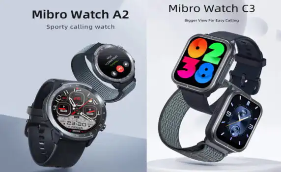 تقدم Mibro ساعتي Mibro Watch C3 وA2 الجديدتين: التوافق المثالي بين الأسلوب والوظيفة