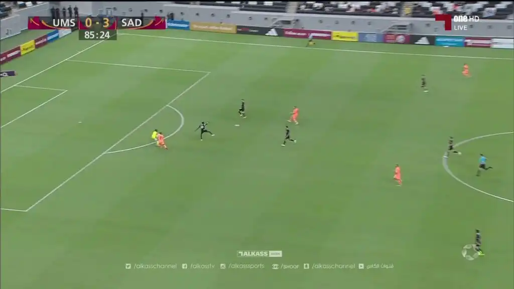 شاهد هدف ديلور اليوم ضد السد القطري وبونجاح