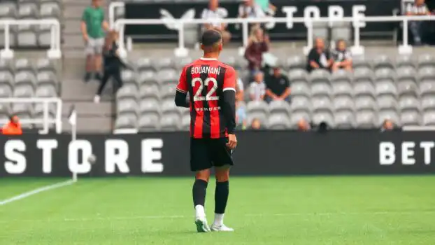بوعناني هداف في مباراة نيس أمام فيورنتينا الإيطالي