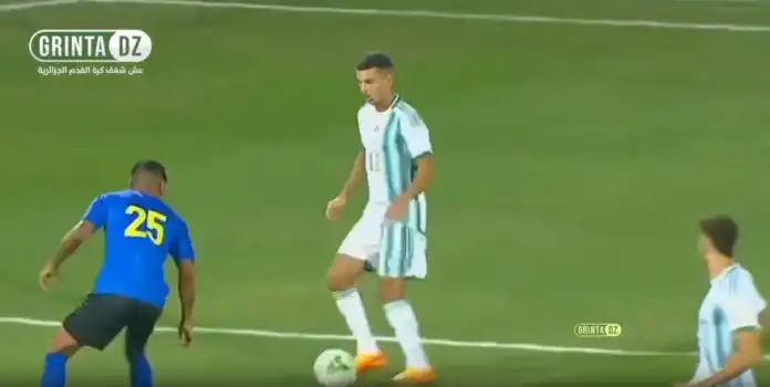 شاهد لمسات الجوهرة الجزائرية بوعناني ضد تانزانيا