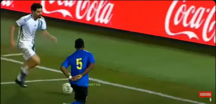 شاهد لمسات وابداع آيت نوري أمام تنزانيا