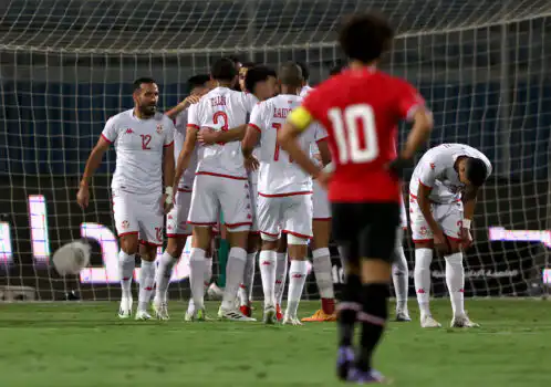 المنتخب التونسي يفوز على مصر وديا بثلاثية