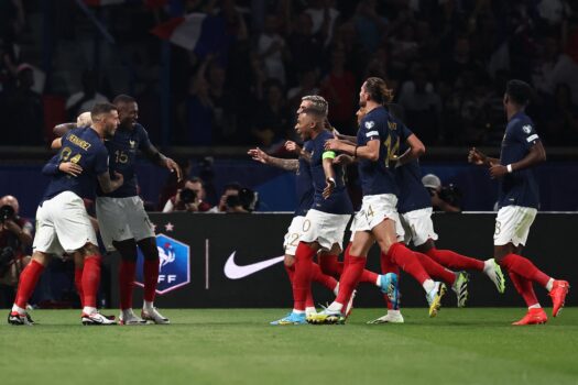 المنتخب الفرنسي يفوز على آيرلندا في تصفيات أمم أوروبا