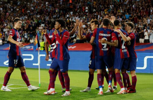 برشلونة يفوز على ضيفه أنتويرب بخماسية ضمن دوري أبطال أوروبا