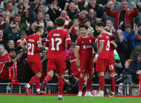 ليفربول يعبر إلى ثمن نهائي كأس الرابطة الإنجليزية