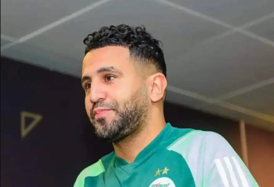 ملخص ماقاله رياض محرز  قبل مقابلة مصر