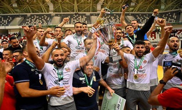اولمبي عنابة يتوج بكاس الجزائر لكرة اليد رجال