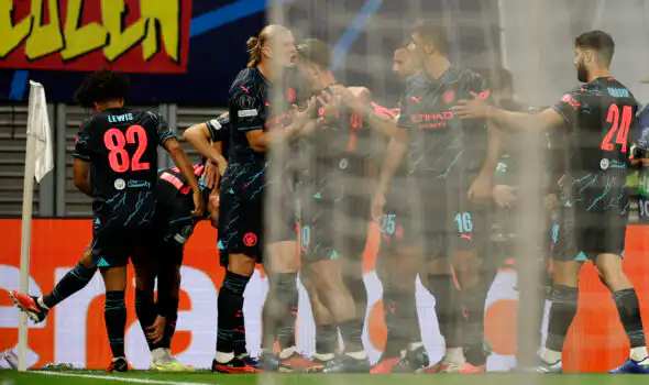 مانشستر سيتي يفوز على لايبزيج في دوري أبطال أوروبا