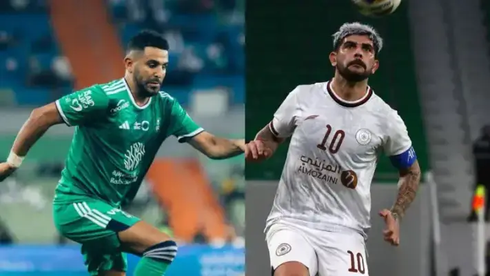 بمشاركة رياض محرز توقيت مباراة  الأهلي والشباب في الدوري السعودي 2023-24 والقنوات الناقلة