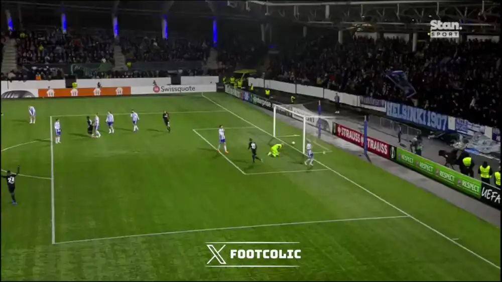 شاهد هدف فارس شايبي العالمي اليوم في الدوري الأوروبي