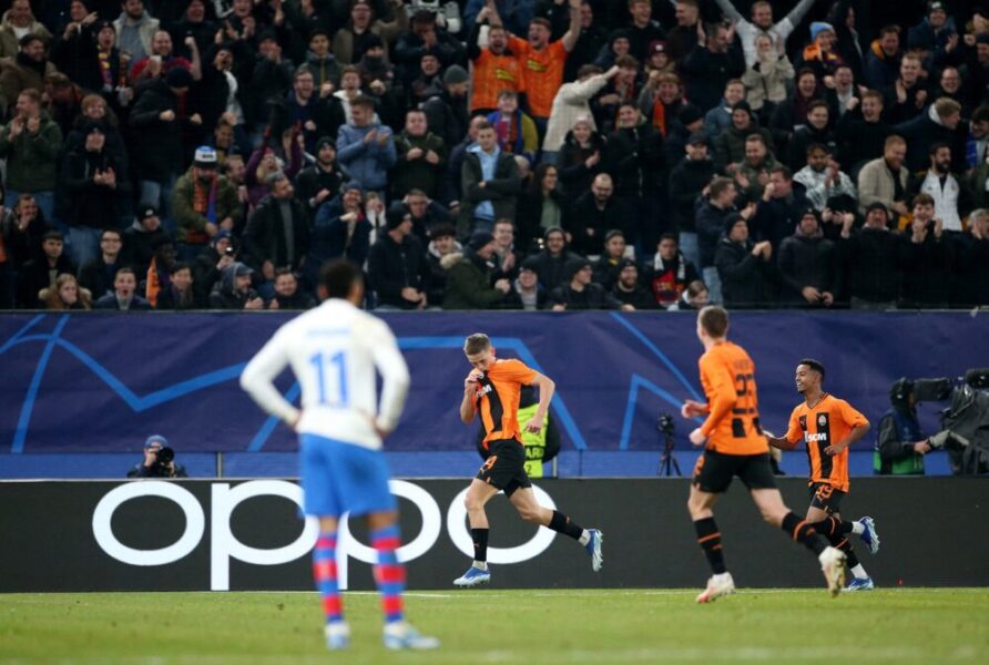 برشلونة ينهزم امام شاختار في دوري أبطال أوروبا