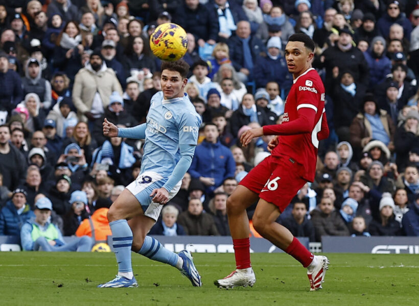ليفربول يفرض التعادل على مضيفه مانشستر سيتي