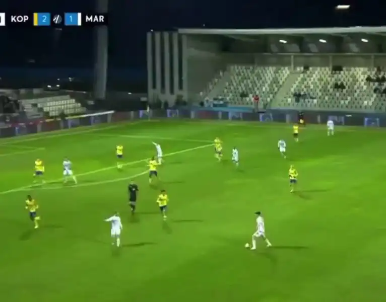 شاهد هدف عالمي من توقيع هلال سوداني مع فريقه ماريبور السلوفيني اليوم