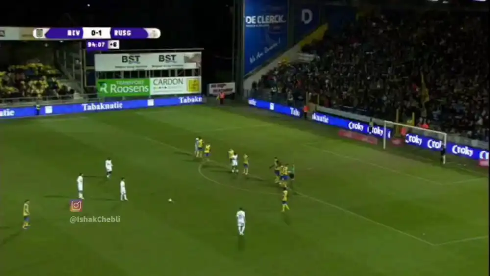 شاهد هدف عمورة اليوم في كاس بلجيكا